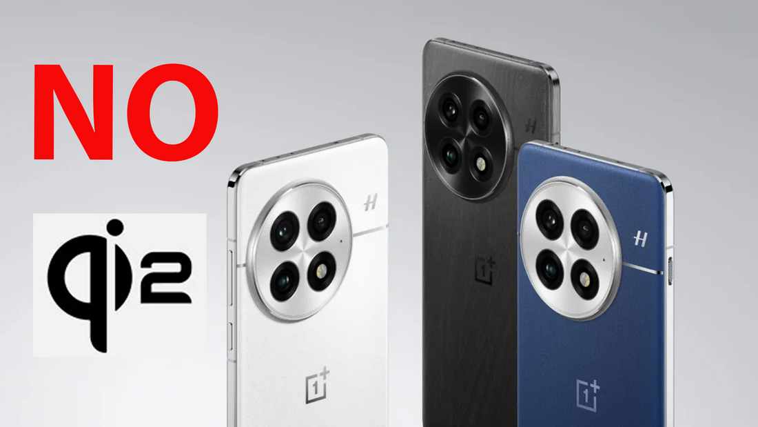 Showing OnePlus 13 does not support QI 2