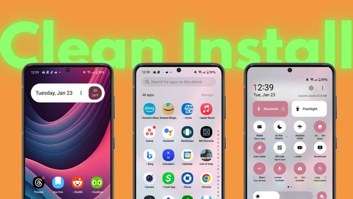 oneplus 13 clean install