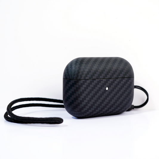 airpod 2 aramid fiber case with lanyard