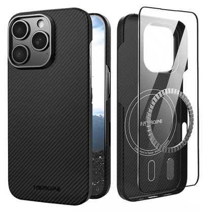 Super Thin iPhone 16 Pro Max Case - 600D Aramid Fiber Super Thin iPhone 16 Pro Max Case - 600D Aramid Fiber