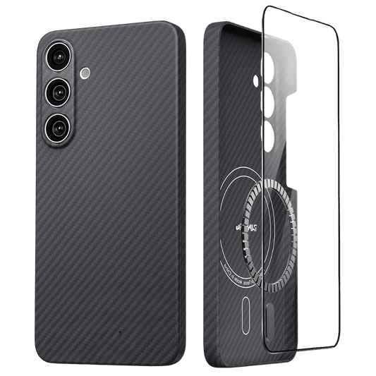Galaxy S24 Case - Super Thin - Compatible with MagSafe - 600D Aramid Fiber