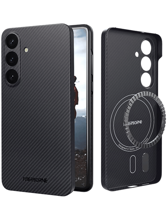 Best Samsung Galaxy S25 Thin Case | 600D Aramid Fiber | MagSafe Best Samsung Galaxy S25 Thin Case | 600D Aramid Fiber | MagSafe